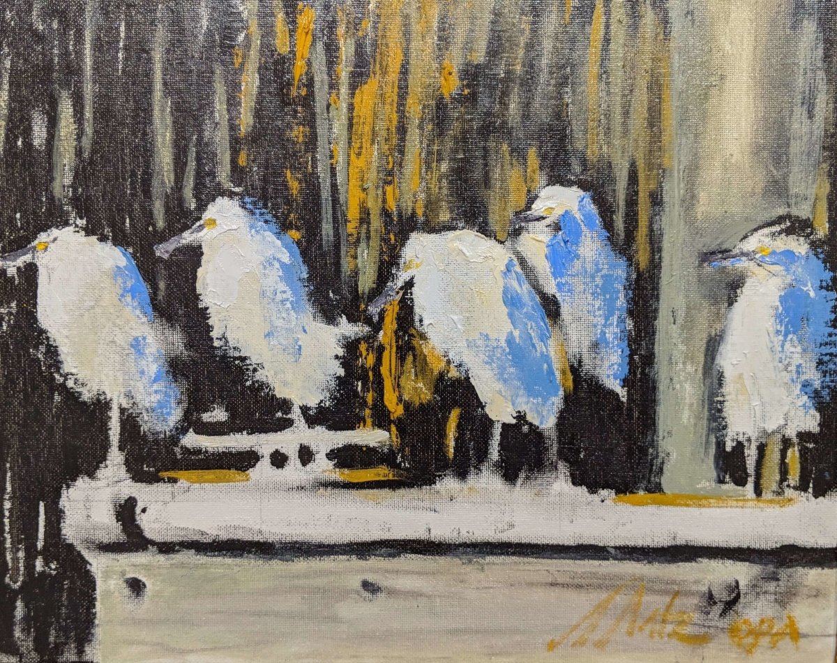 The Five by George Pate at LePrince Galleries